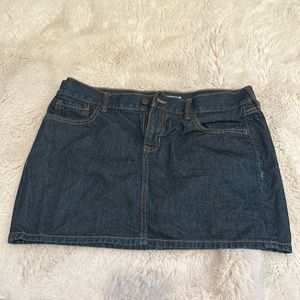 Old Navy mini jean skirt